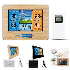 Weather Station Wireless Indoor Outdoor Thermometer